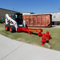 TM Manufacturing Pro 2 Wood Splitter | Patented 3-Wedge System, Universal Skid Steer Mount