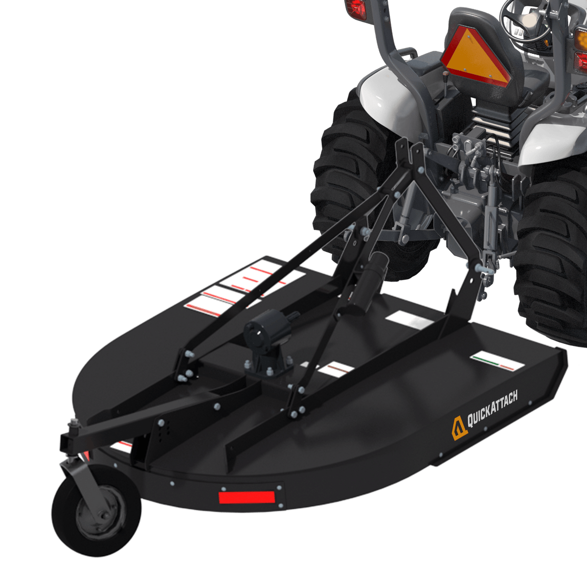 Quick Attach 3-Point Brush Mower 902102 / 902103 / 902104 | 48 to 72-Inch Cutting Width, Stump Jumper, CAT 1 Hitch - Log Bear Works