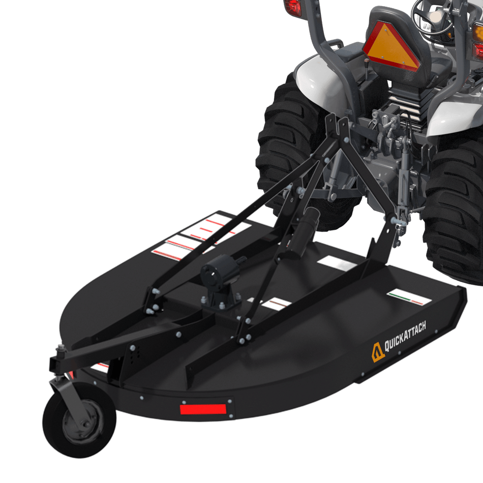 Quick Attach 3-Point Brush Mower 902102 / 902103 / 902104 | 48 to 72-Inch Cutting Width, Stump Jumper, CAT 1 Hitch - Log Bear Works