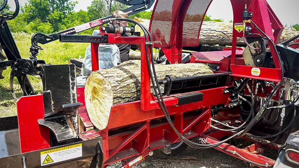 Blacks Creek Model 3000 Firewood Processor | 50HP Diesel, 25-Inch Log Diameter, Commercial-Grade - Log Bear Works