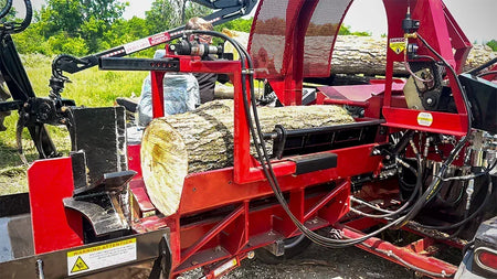 Blacks Creek Model 3000 Firewood Processor | 50HP Diesel, 25-Inch Log Diameter, Commercial-Grade - Log Bear Works