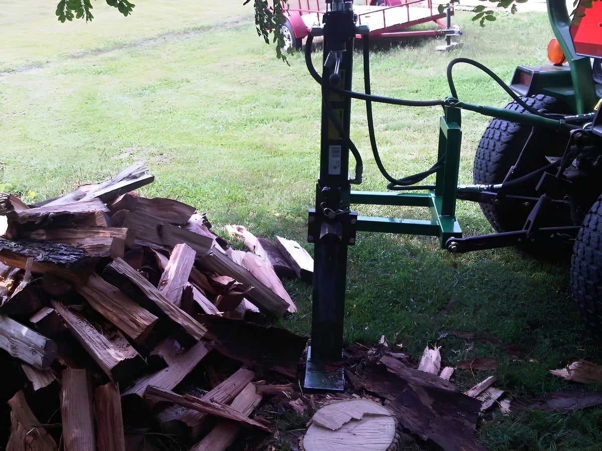 Ram Splitters 3PT16HV | 16-Ton 3-Point Tractor Log Splitter, Horizontal & Vertical, Cat 1 & 2 Hitch - Log Bear Works
