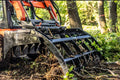 Ignite Attachments 78-Inch Rake Grapple | Heavy-Duty 2-in-1 Skid Steer Attachment for Debris Clearing & Loading