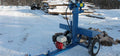 Powersplit International Static Buggy Tow-Behind Log Splitter | 34-Ton Heavy Duty Model, 13HP Honda