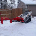 TM Manufacturing Mini Warrior Wood Splitter | Mini Skid Steer Mount, Interchangeable Wedge