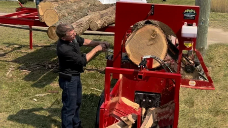 Blacks Creek Model 3000 Firewood Processor | 50HP Diesel, 25-Inch Log Diameter, Commercial-Grade - Log Bear Works