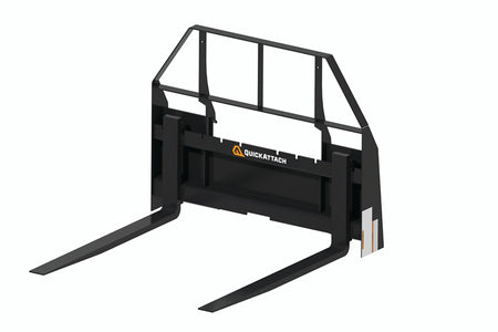 Quick Attach 42-Inch Tractor Pallet Forks 902141 | 2,200 LB Capacity, Adjustable, Heavy-Duty Material Handling - Log Bear Works