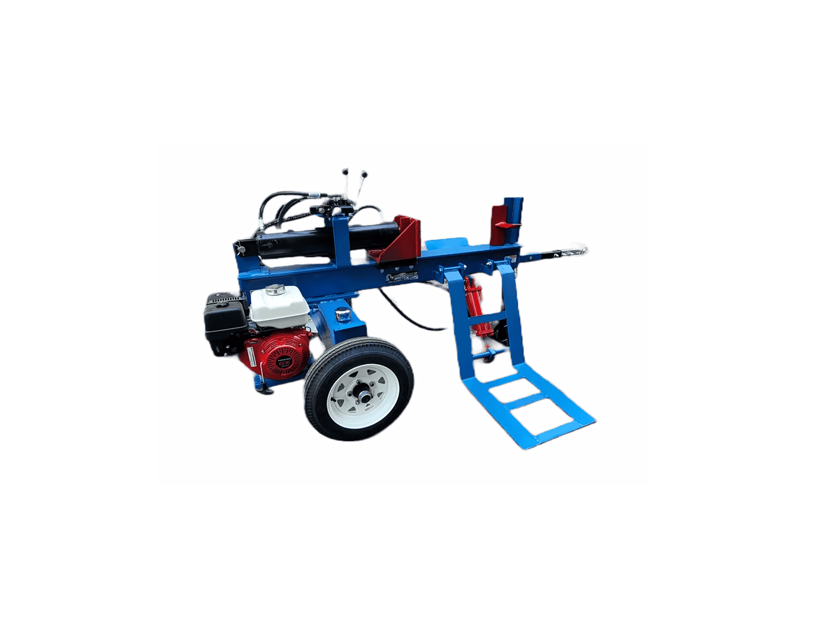 Ram Splitters HD34 Heavy Duty Log Splitter | 34-Ton, 8-Second Cycle, 40-Inch Log Diameter Capacity - Log Bear Works