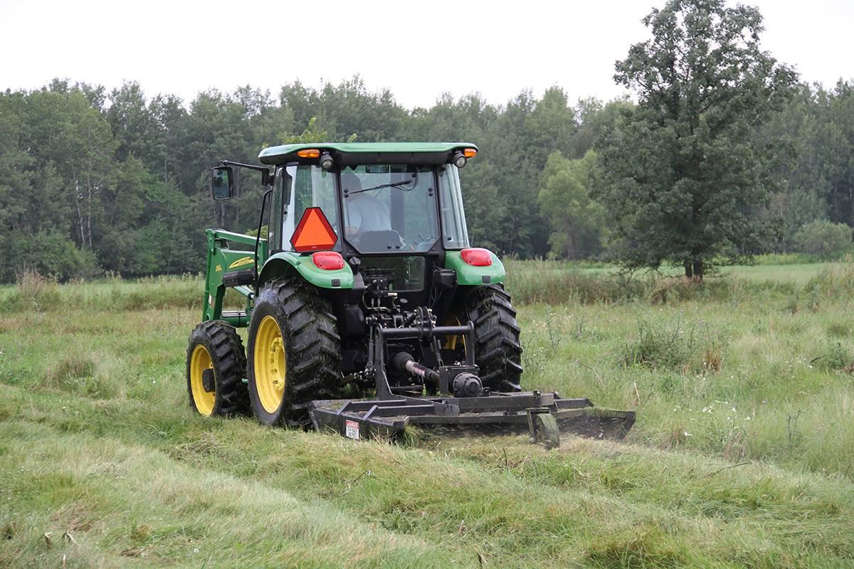 Quick Attach 3-Point Brush Mower 920298-920301 | 60 to 78-Inch Cutting Width, CAT 1 & 2 Hitch, Stump Jumper - Log Bear Works