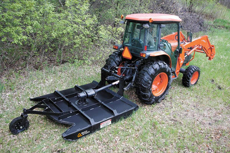 Quick Attach 3-Point Brush Mower 920298-920301 | 60 to 78-Inch Cutting Width, CAT 1 & 2 Hitch, Stump Jumper - Log Bear Works