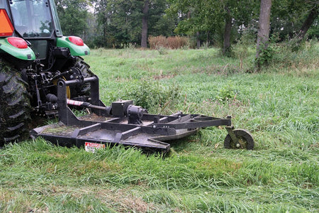 Quick Attach 3-Point Brush Mower 920298-920301 | 60 to 78-Inch Cutting Width, CAT 1 & 2 Hitch, Stump Jumper - Log Bear Works