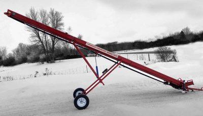 Blacks Creek Firewood Conveyor | Honda 4.4HP Engine, 16 to 30-Foot Lengths - Log Bear Works