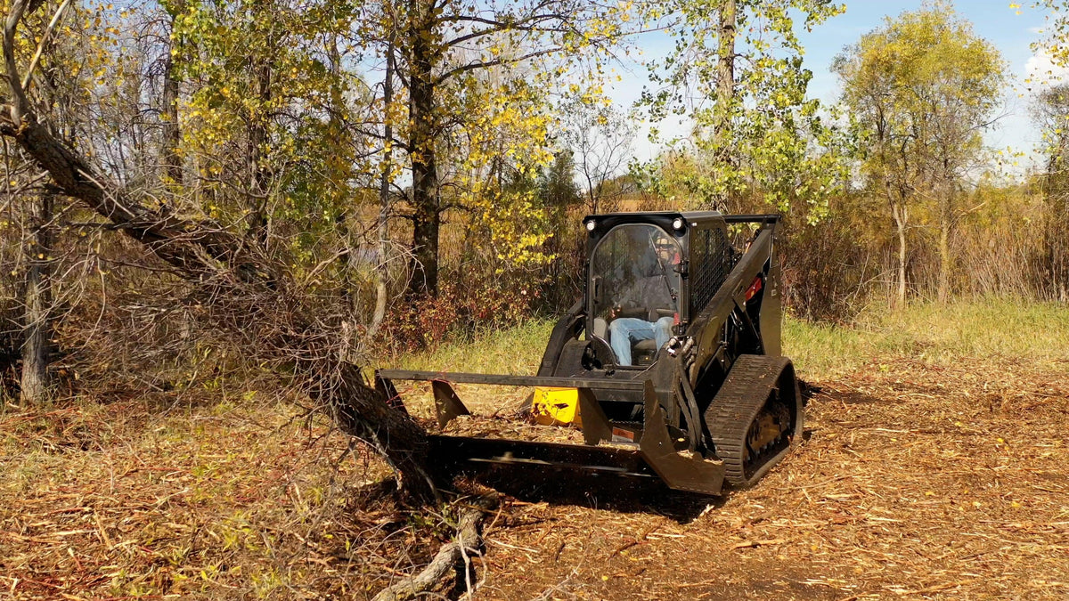 Quick Attach The Mega Mower X - Standard Flow Brush Cutter - Log Bear Works