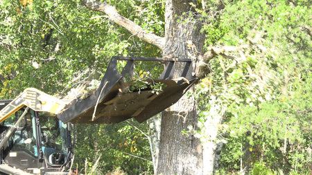 Quick Attach The Mega Mower X - Standard Flow Brush Cutter - Log Bear Works