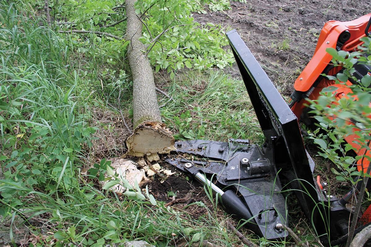 Quick Attach The EZ Axe - Utility Tree Shear - Log Bear Works