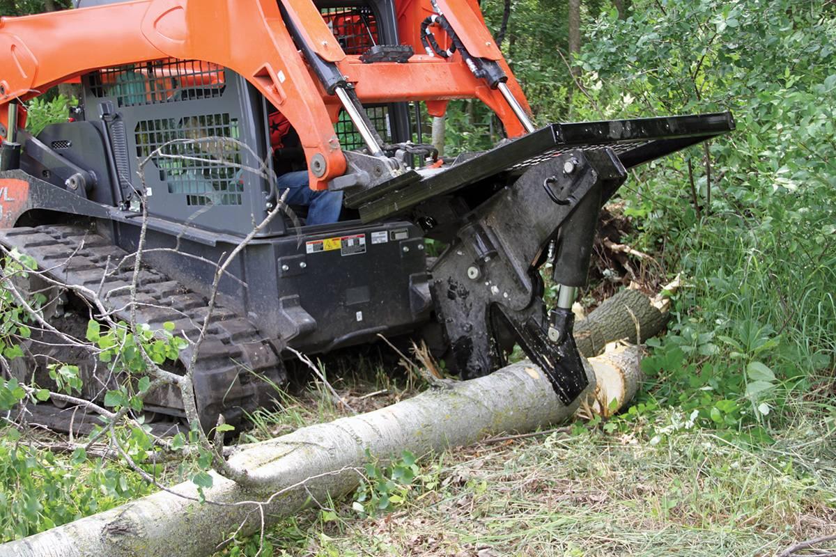 Quick Attach The EZ Axe - Utility Tree Shear - Log Bear Works