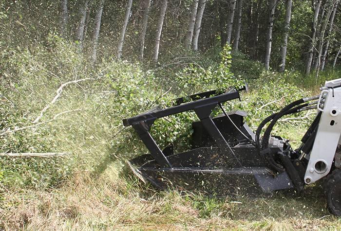 Quick Attach The Rage - Disc Mulcher - Log Bear Works