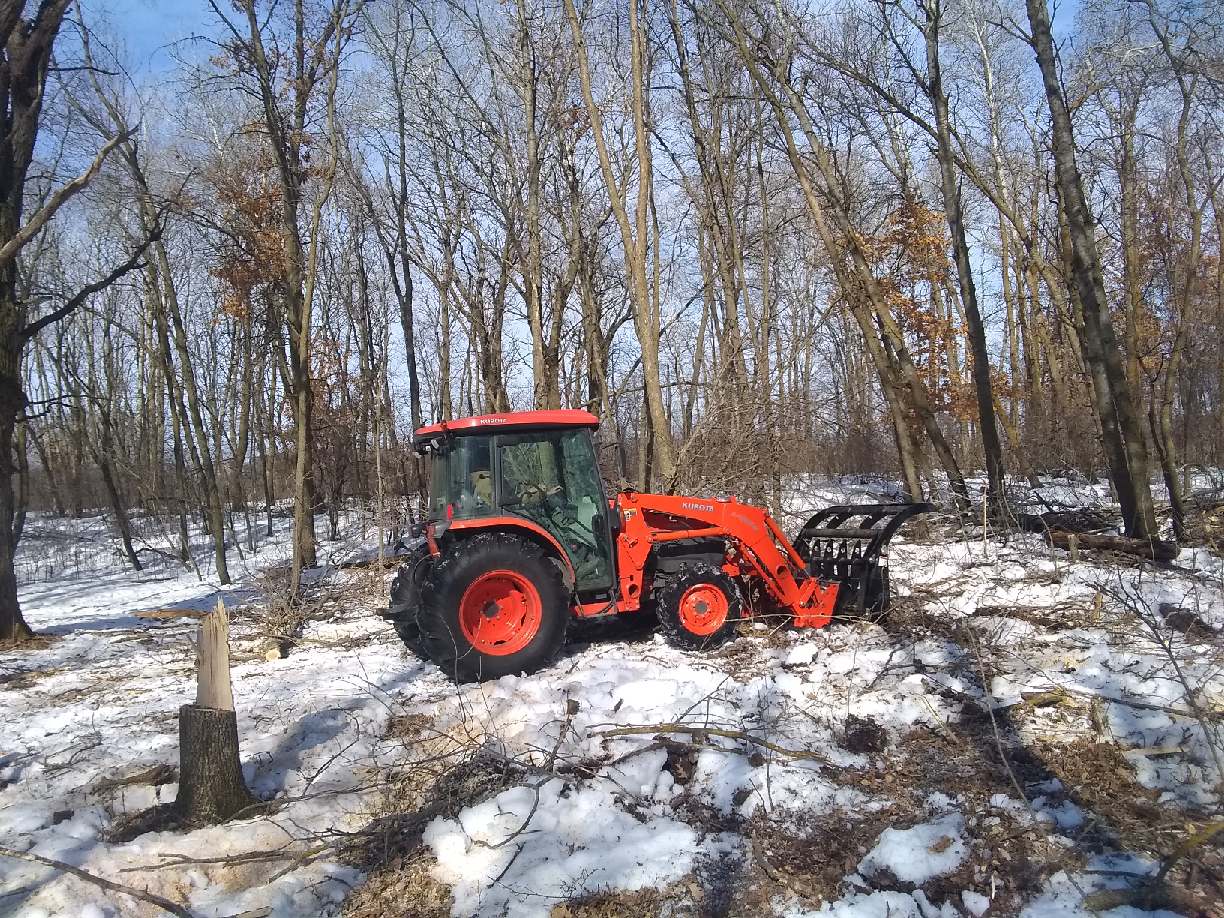 Quick Attach Grapple Rake 900316 / 900317 / 900318 | Skid Steer Grapple Rake, 60 to 84-Inch, Grade 100 Steel Teeth, 48-Inch Opening - Log Bear Works