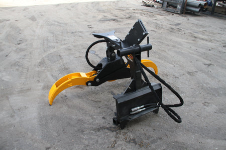 Quick Attach Versa Grab Mini 901920 / 901921 | Mini Skid Steer Multi-Purpose Grapple, 67-Inch Opening, 3,000 LB Capacity - Log Bear Works