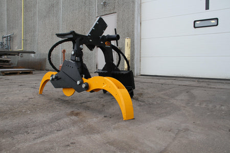 Quick Attach Versa Grab Mini 901920 / 901921 | Mini Skid Steer Multi-Purpose Grapple, 67-Inch Opening, 3,000 LB Capacity - Log Bear Works
