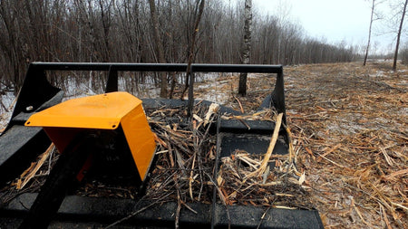 Quick Attach The Mega Mower X - Standard Flow Brush Cutter - Log Bear Works