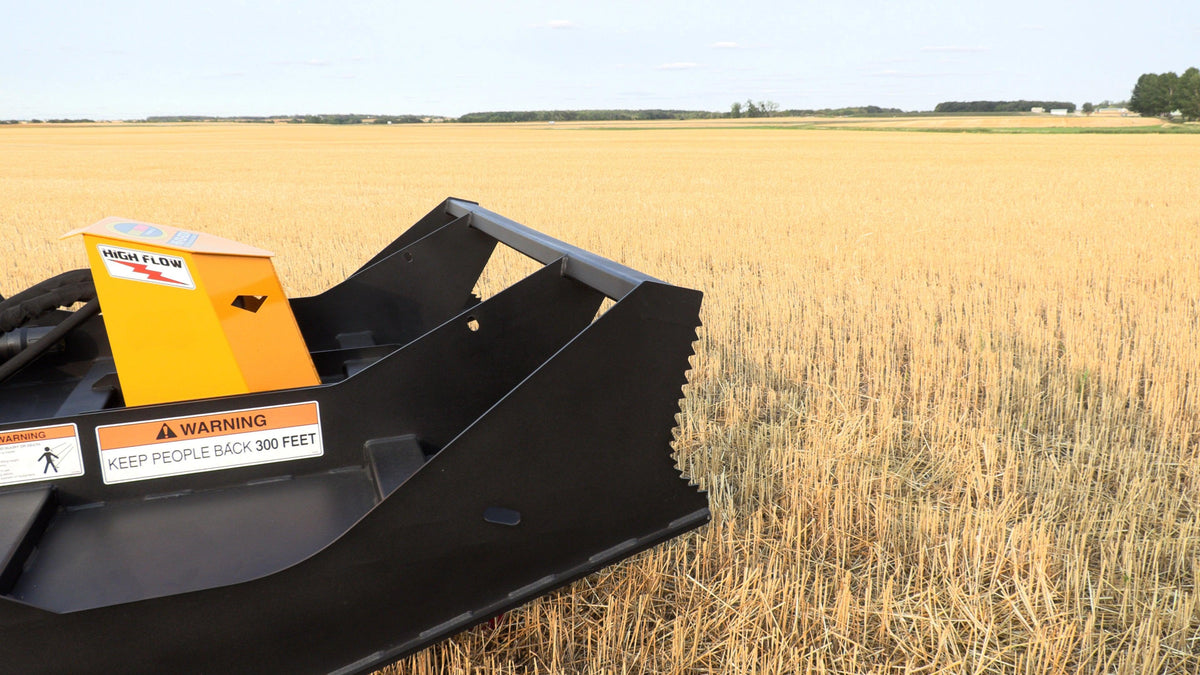 Quick Attach The Mega Mower X - High Flow Brush Cutter - Log Bear Works