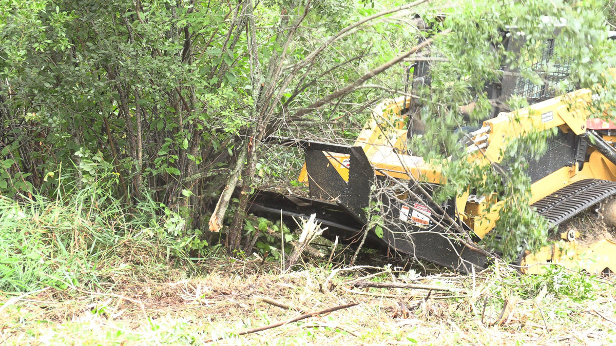 Quick Attach The Mega Mower X - High Flow Brush Cutter - Log Bear Works