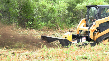 Quick Attach The Mega Mower X - High Flow Brush Cutter - Log Bear Works