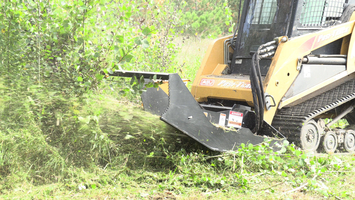 Quick Attach The Mega Mower X - Standard Flow Brush Cutter - Log Bear Works