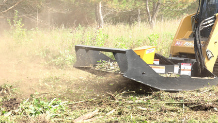 Quick Attach The Mega Mower X - High Flow Brush Cutter - Log Bear Works