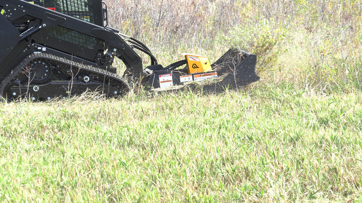 Quick Attach The Mega Mower X - High Flow Brush Cutter - Log Bear Works