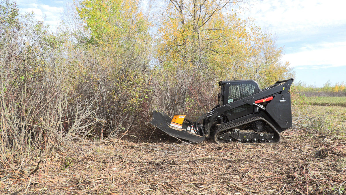 Quick Attach The Mega Mower X - High Flow Brush Cutter - Log Bear Works