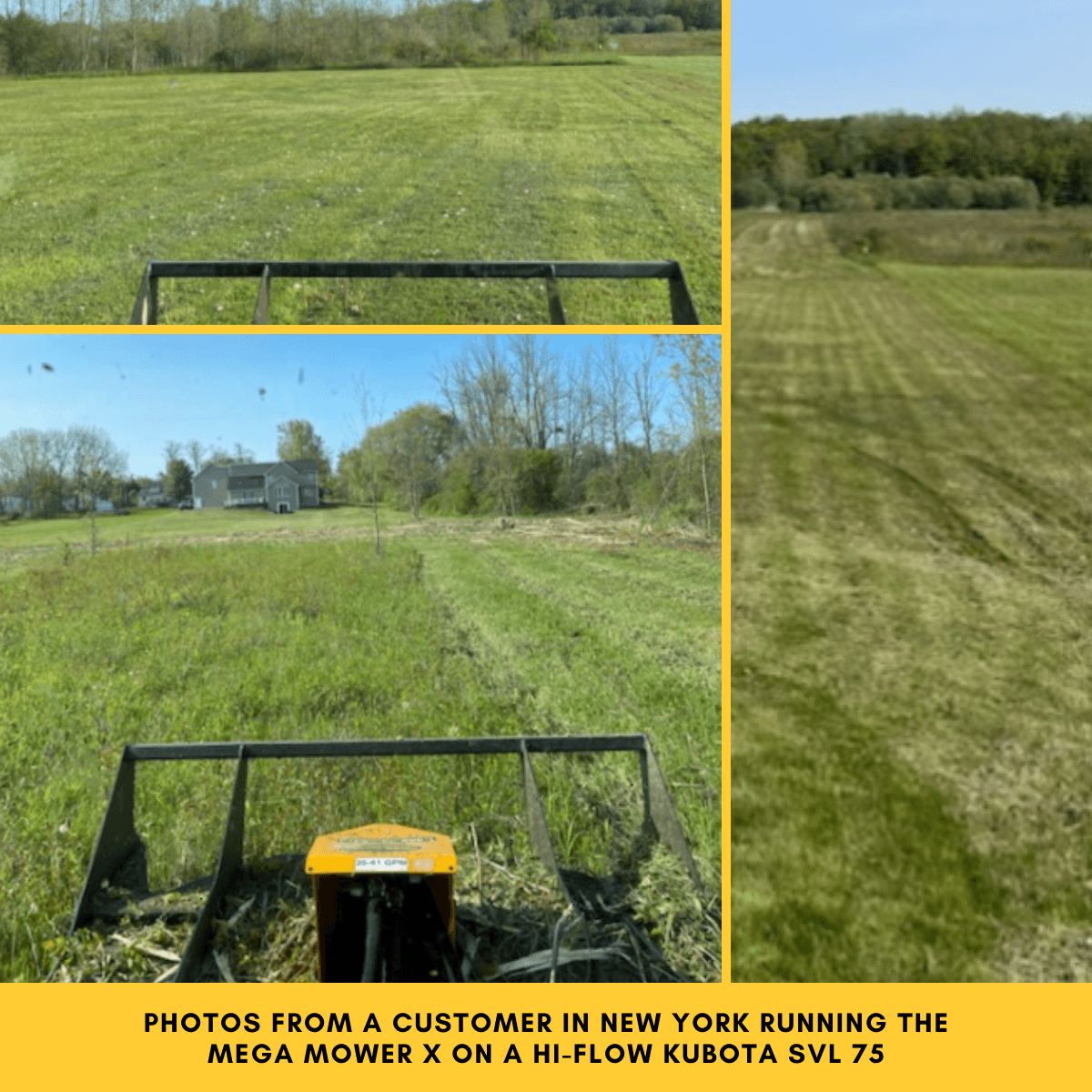 Quick Attach The Mega Mower X - Standard Flow Brush Cutter - Log Bear Works