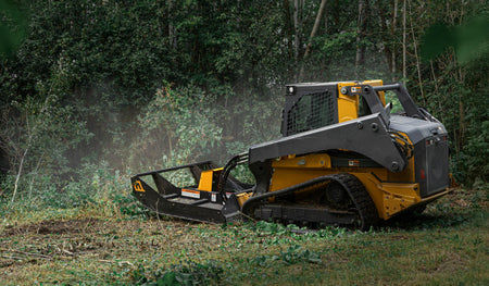 Quick Attach The Mega Mower X - Standard Flow Brush Cutter - Log Bear Works