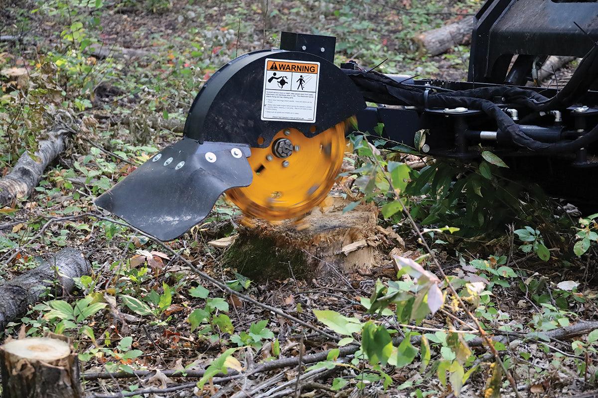 Quick Attach The Quick Stump Away - Stump Grinder - Log Bear Works