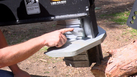 Quick Attach Quick Split Mini 901746 / 901747 | Mini Skid Steer Log Splitter, 25 & 32-Ton, 7-Second Cycle, Inverted - Log Bear Works