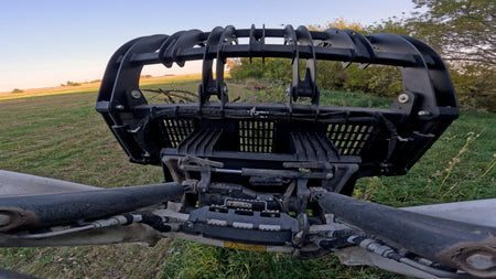 Quick Attach Eagle Talon - Log, Brush and Rock Grapple Rake - Log Bear Works
