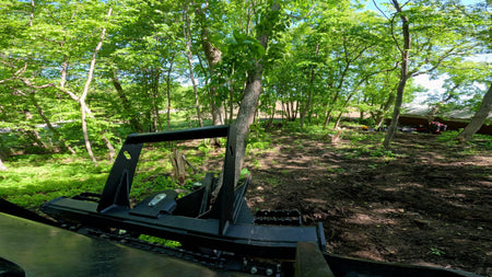 Quick Attach Power Claw Tree Puller 900632 | Skid Steer Tree & Brush Removal, 8-Inch Capacity, 3,000 LB Pull - Log Bear Works