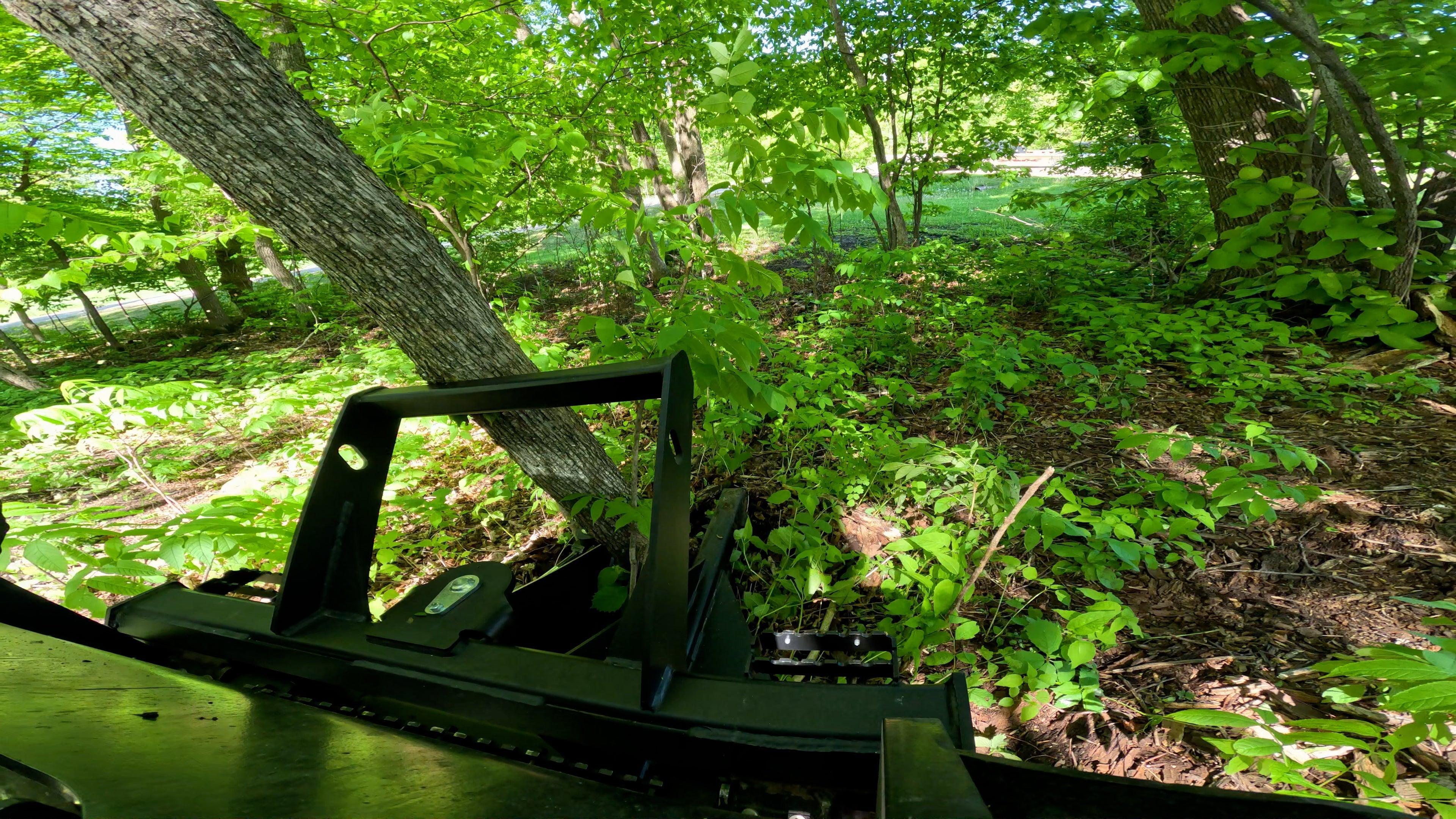 Quick Attach Power Claw Tree Puller 900632 | Skid Steer Tree & Brush Removal, 8-Inch Capacity, 3,000 LB Pull - Log Bear Works