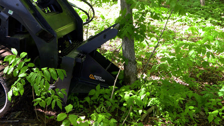 Quick Attach Power Claw Tree Puller 900632 | Skid Steer Tree & Brush Removal, 8-Inch Capacity, 3,000 LB Pull - Log Bear Works