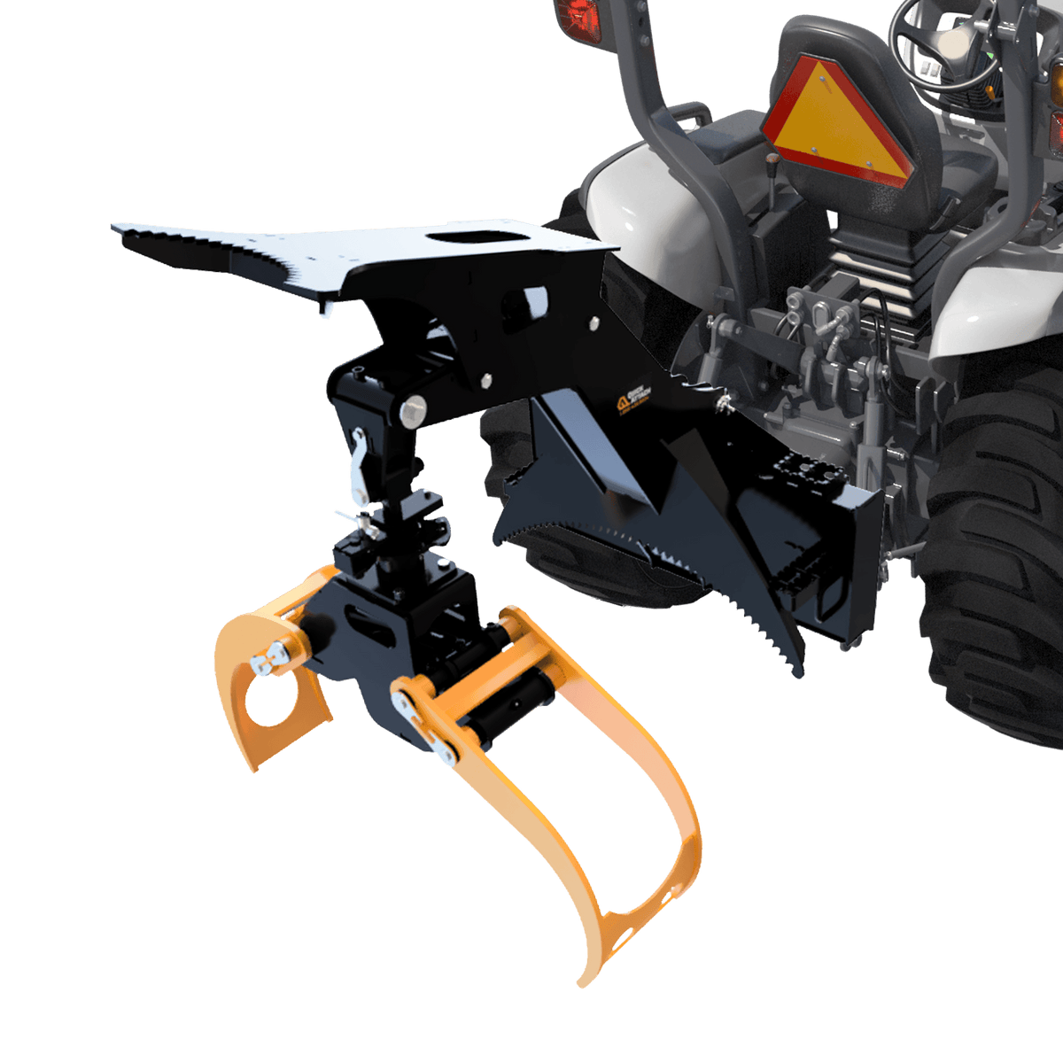 Quick Attach Versa Grab 901315 / 901316 | Skid Steer & 3-Point Multi-Purpose Grapple, 9,000 LB Capacity, 48 & 60-Inch - Log Bear Works