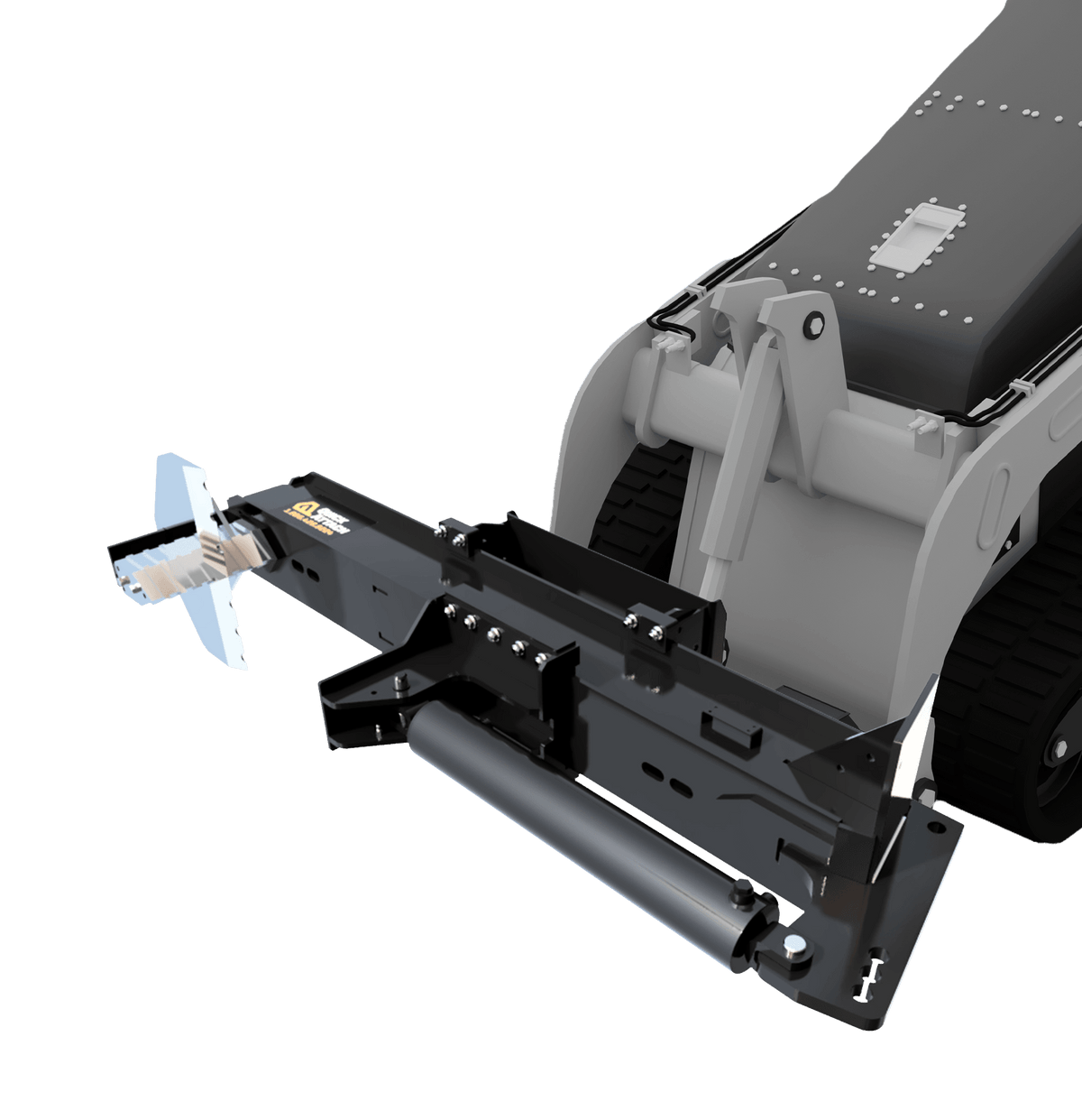 Quick Attach Quick Split Mini 901746 / 901747 | Mini Skid Steer Log Splitter, 25 & 32-Ton, 7-Second Cycle, Inverted - Log Bear Works
