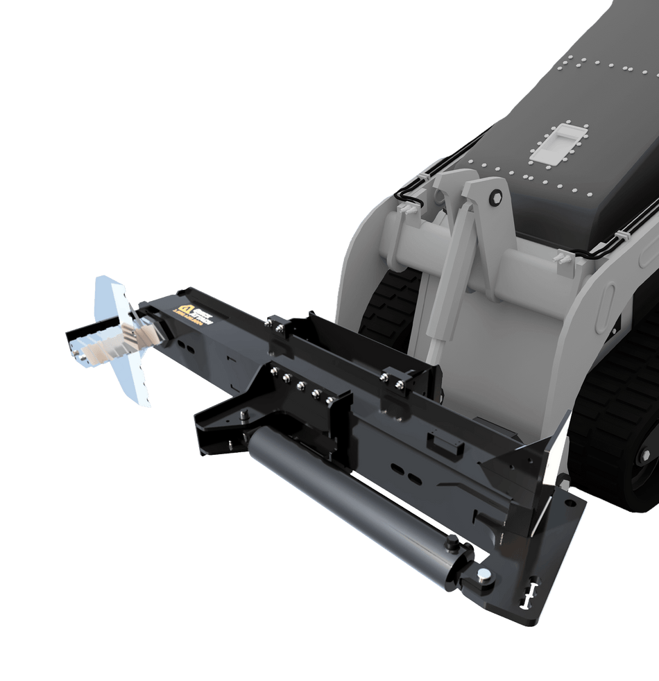 Quick Attach Quick Split Mini 901746 / 901747 | Mini Skid Steer Log Splitter, 25 & 32-Ton, 7-Second Cycle, Inverted - Log Bear Works