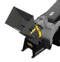 Quick Attach Mini Chipper | Mini Skid Steer Wood Chipper, 4.5-Inch Capacity, 286 LB, Direct Hydraulic Drive