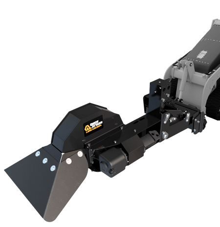 Quick Attach Quick Stump-Away Mini 900549 / 901965 | Mini Skid Steer Stump Grinder, 36-Inch Max Diameter, 24 Carbide Teeth - Log Bear Works