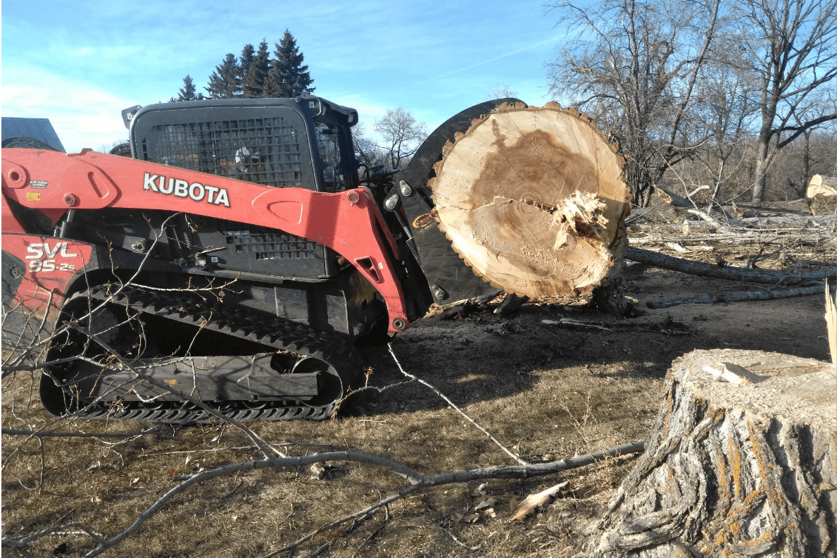 Quick Attach Grapple Rake 900316 / 900317 / 900318 | Skid Steer Grapple Rake, 60 to 84-Inch, Grade 100 Steel Teeth, 48-Inch Opening - Log Bear Works