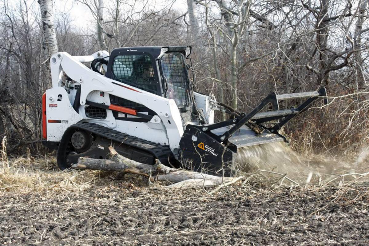 Quick Attach The Quick Mulch - Forestry Mulcher - Log Bear Works