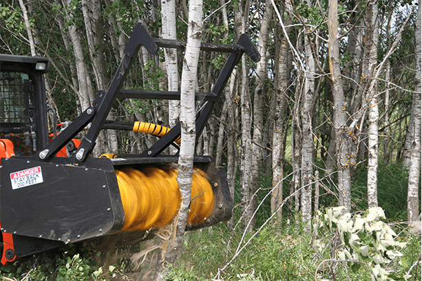 Quick Attach The Quick Mulch - Forestry Mulcher - Log Bear Works