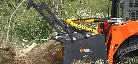 Quick Attach The Quick Mulch - Forestry Mulcher - Log Bear Works