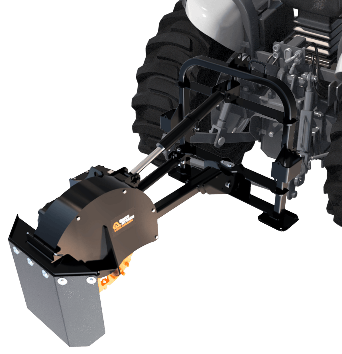 Quick Attach Quick Stump-Away 920158 / 920159 | 3-Point PTO Stump Grinder, 24 & 34-Inch Rotor, 25-90 HP Tractors - Log Bear Works